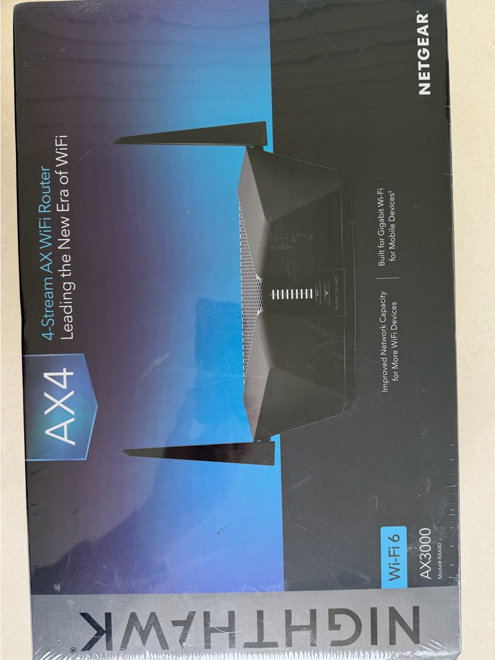 NETGEAR Router Nighthawk RAX40 4 Stream WiFi 6 AX3000 | Factory Sealed - Picture 3 of 8